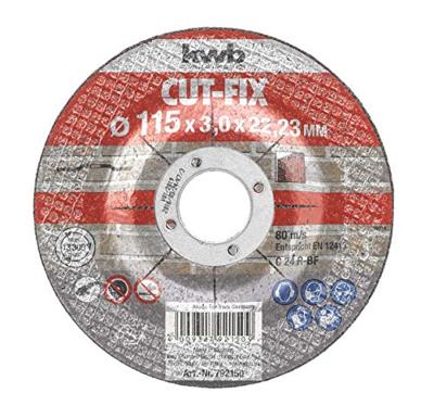 kwb 792150 Doorslijpschijf recht 115 mm 1 stuk(s) Steen