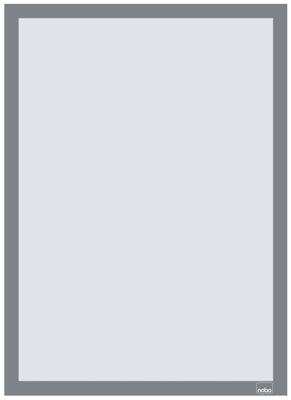 Infokader nobo zelfklevend a3 zilver 2 stuks