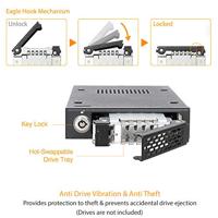 Icy Dock MB601VK-B 2,5 U.2 NVMe mobile rack voor externe 3,5 - thumbnail