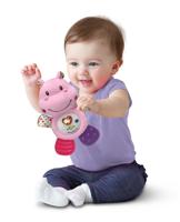 Vtech bijtring nijlpaardje roze - thumbnail