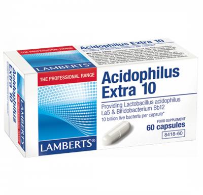 Lamberts Acidophilus Extra 10 60 Vegetarische capsules