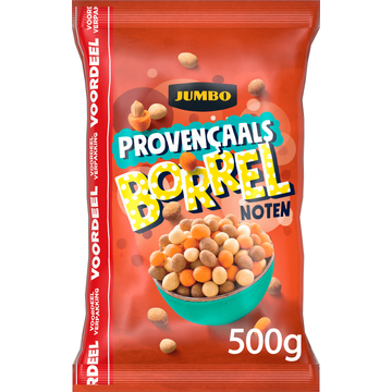 Jumbo Provencaals Borrel Noten Voordeelverpakking 500 g