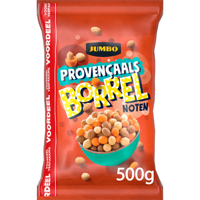 Jumbo Provencaals Borrel Noten Voordeelverpakking 500 g - thumbnail