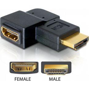 DeLOCK Adapter HDMI male > HDMI female 90° right DeLOCK Adapter HDMI male > HDMI female 90° right
