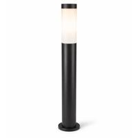 Dally LED Sokkellamp Zwart M - E27 fitting - IP44 Waterdicht - 80 cm - tuinverlichting - padverlichting - Staande buitenlamp - thumbnail