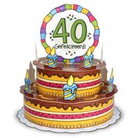 3D Wenstaart 40 Jaar - thumbnail