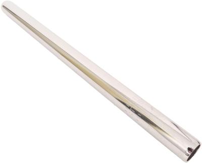 zadelpen vast 22,0 x 350 mm staal zilver