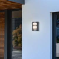 Brilliant Todd 47682/63 Buitenlamp (wand) E27 60 W Antraciet - thumbnail
