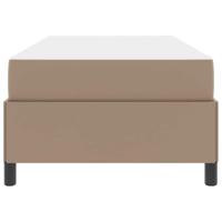 Bedframe met matras met matras Cappuccino 90 x 190 cm Kunstleer - thumbnail