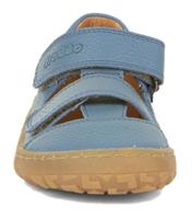 Barefootsandalen met bandjes voor kinderen BAREFOOT SANDAL FRODDO hemelsblauw - thumbnail