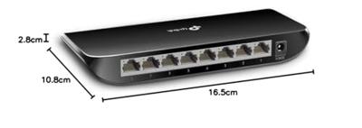 TP-Link TL-SG1008D Gigabit switch - thumbnail