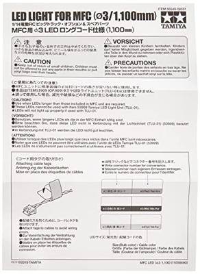 Tamiya 56549 MFC-LED LED-verlichting 1 stuk(s)