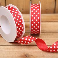 Bonbon doosjes - Chocolade doosje - Polka dot rood 609 - 1 stuks - thumbnail