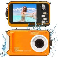 Aquapix W3027-O Wave Orange Digitale camera 5 Mpix Oranje Waterdicht - thumbnail
