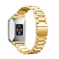 Fitbit Ionic - Schakelarmband Stainless Steel bandje - Goud - thumbnail