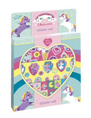 Totum eenhoorn stickerset Totum eenhoorn stickerset