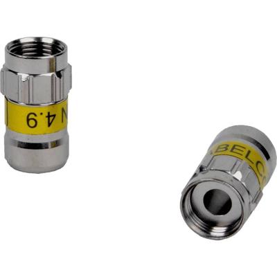 Cabelcon Connectors 99909631-04 F-stekker Compressie, Waterdicht Aansluitingen: F-stekker 100 stuk(s) Cabelcon Connectors 99909631-04 F-stekker Compressie, Waterdicht Aansluitingen: F-stekker 100 stuk(s)