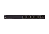 Cisco SF250 24-poorts Fast Ethernet PoE Smart Switch - thumbnail