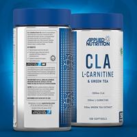 Applied Nutrition CLA, L-Carnitine & Green Tea (100 softgels) - thumbnail