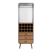 Dutchbone Wijnkast 'Vino' 170 x 56cm - thumbnail