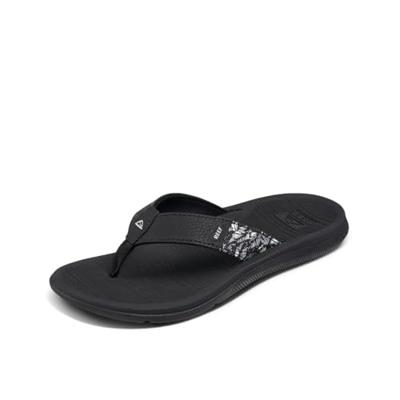 Reef Slippers Santa Ana CJ3624 Zwart / Wit-37.5 maat 37.5