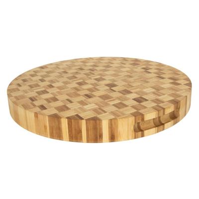 Diversen Bamboe snijplank blokjes patroon 38x4 cm