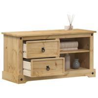 Tv-meubel Corona 100x40x52 cm massief grenenhout - thumbnail