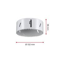 kwb 598102 Gatenzaag 102 mm C45 1 stuk(s) - thumbnail