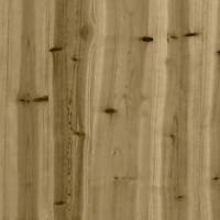 Middenbanken met kussens 2 st gempregneerd grenenhout - thumbnail
