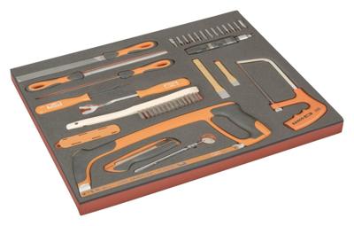 Bahco Foaminlay Fit&Go 3/3 met vijlen | snijgereedschap en bits - 36-delig - FF1A168