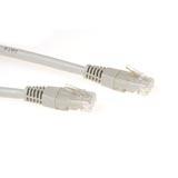 ACT IB9002 LSZH U/UTP CAT6 Patchkabel Grijs - 2 meter