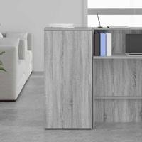 Opbergkast 50x45x103,5 cm bewerkt hout grijs sonoma eikenkleur - thumbnail