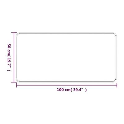 VidaXL Tapijtloper 50x100 cm sisal-look taupe