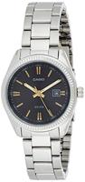 Casio DATE - BLACK, GOLD INDEXES (Ø 30 mm) Dames horloge - thumbnail