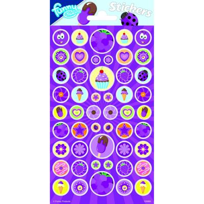 Totum Stickervel met geur - druiven