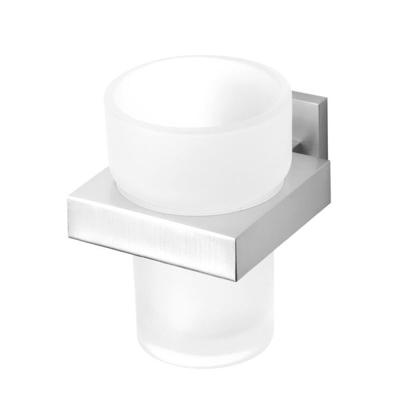 Tiger Items Bekerhouder RVS geborsteld 8x11.5x10.5cm CO282620946 Tiger Items Bekerhouder RVS geborsteld 8x11.5x10.5cm CO282620946