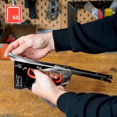 Rapid Nieten 12mm Type 53 Gegalvaniseerd, Kunststofbox 5000st Lengte 12mm