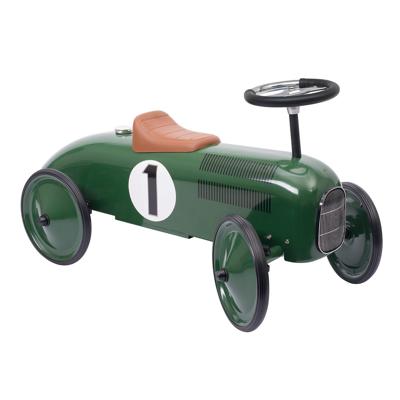Goki retro loopauto groen