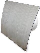 Whisper Pro-design Badkamerventilator - Ø125mm - Aan/uit - Kunststof - Zilver Whisper Pro-design Badkamerventilator - Ø125mm - Aan/uit - Kunststof - Zilver