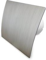 Whisper Pro-design Badkamerventilator - Ø125mm - Aan/uit - Kunststof - Zilver - thumbnail