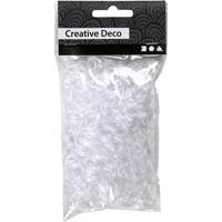 Creativ Company Krulhaar, wit, 15 gr/ 1 doos - thumbnail