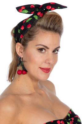 Haarband Rockabilly Cherry