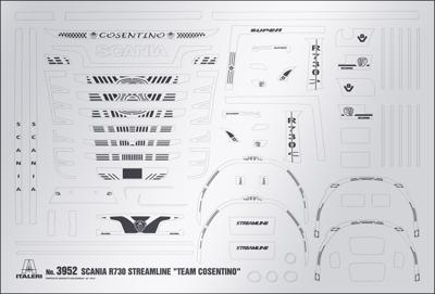 Italeri 1/24 Scania R730 Streamline 4x2 Italeri 1/24 Scania R730 Streamline 4x2