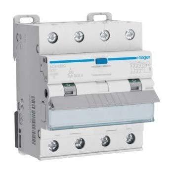 Hager ADX432D Aardlekschakelaar/zekeringautomaat 4-polig 32 A 0.03 A 400 V Hager ADX432D Aardlekschakelaar/zekeringautomaat 4-polig 32 A 0.03 A 400 V