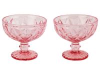 LIVARNO home Schaaltjes of ijscoupes (ijsbeker met voet/roze) - thumbnail