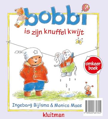 Uitgeverij Kluitman Omkeer: bobbi gaat logeren / is zijn knuffel kwijt