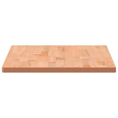 Bureaublad 115x55x2,5 cm massief beukenhout - thumbnail