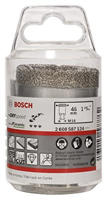 Bosch Accessories Bosch Power Tools 2608587124 Diamantboor droog 45 mm Van diamant voorzien 1 stuk(s)