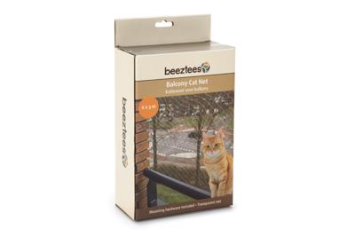 Kattennet v balkon transp 6x3m Beeztees - Beeztees