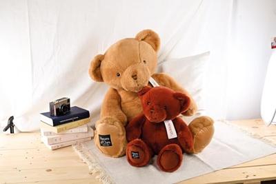 Knuffel teddybeer - HISTOIRE D'OURS hazelnoot